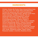 Iams Dry Cat Food Chicken features chicken as the main ingredient for balanced nutrition and healthy digestion in cats.