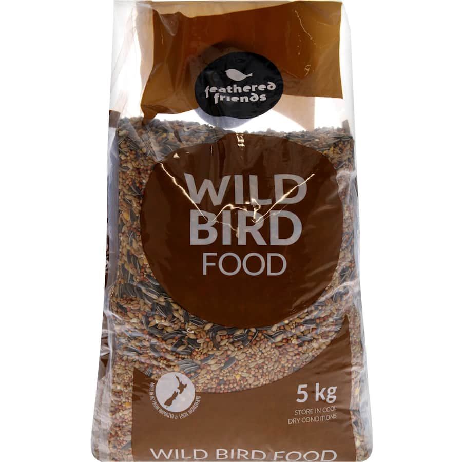 Feathered Friends Pet Food Wild Bird Seed Bag 5kg