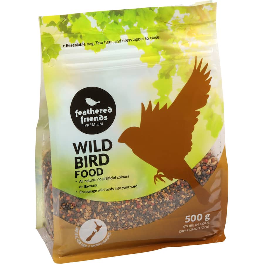 Feathered Friends Pet Food Wild Bird Seed Bag 500g