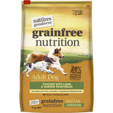 Natures Goodness Grain Free Dry Dog Food Chicken With Lamb Bag 7kg