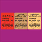 Whiskas Wet Cat Food Mixed Favourites In Gravy Pouch 18x85g