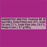 Whiskas Wet Cat Food Chicken Favourites In Jelly Bag 4x85g