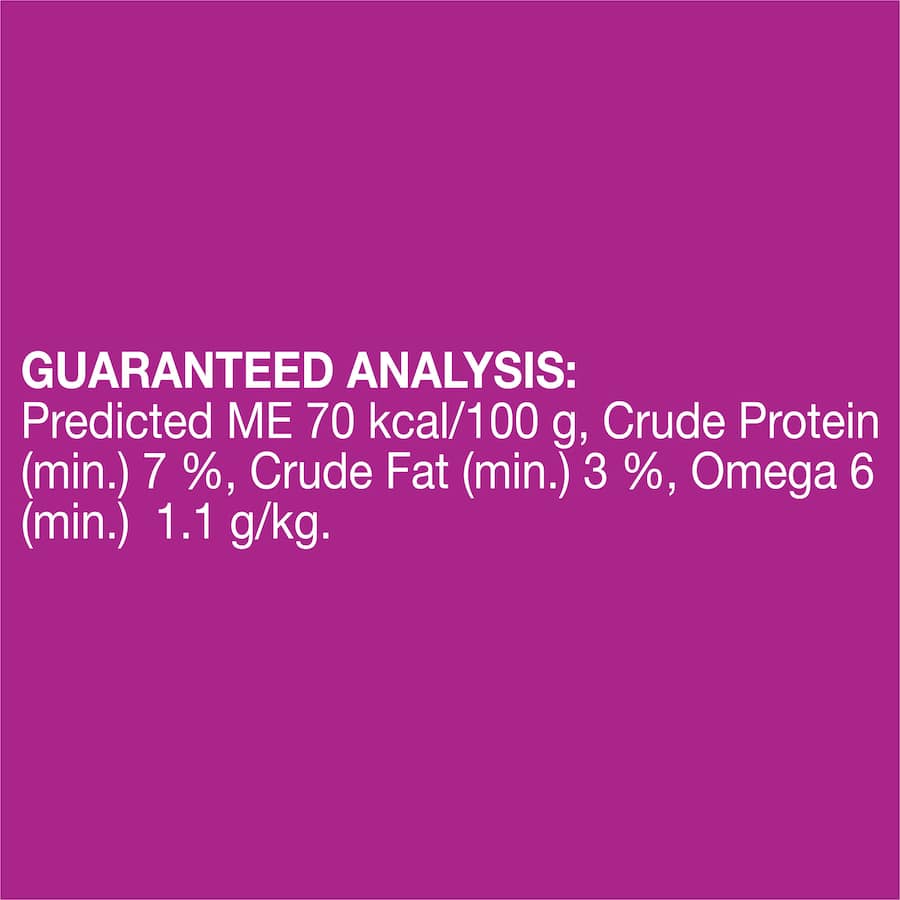 Whiskas Wet Cat Food Chicken Favourites In Jelly Bag 4x85g