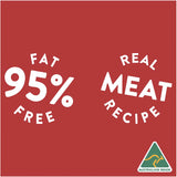 Schmackos Dog Treats Strapz Variety Pack: 500g of tasty beef, liver, and chicken treats, 95% fat-free and resealable for freshness.