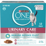 Purina One Urinary Care Wet Cat Food Chicken In Gravy Pouches 12x70g