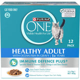 Delicious Purina One Wet Cat Food Ocean Fish, packed with nutrients for a happy, healthy feline.