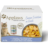 Applaws Wet Cat Food offers gourmet meat-based cuisine with 100% natural ingredients for your cat's health and happiness.