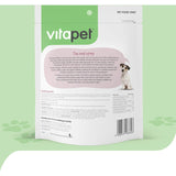 Vitapet Jerhigh Dog Treats Variety Pack featuring real meat in chicken, beef, and fish flavors, perfect for rewarding dogs.