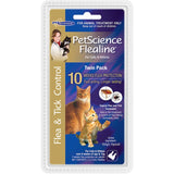 Pet Science Flealine Pet Care Cat Flea Treatment 2x5mL