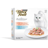 Fancy Feast Inspirations Wet Cat Food Salmon & Tuna Pouch 12x70g