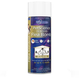 Pet Science Flea Bomb offers 12-month flea control, eliminating fleas, eggs, and larvae for a pest-free home.