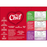 Gourmet mixed selection of wet cat food for kittens with tender chicken, jellimeat, and tasty lamb, grain-free and enriched with nutrients.
