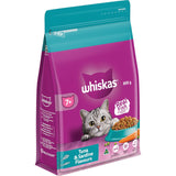Whiskas Senior Dry Cat Food Tuna & Sardine 7+ Bag 800g