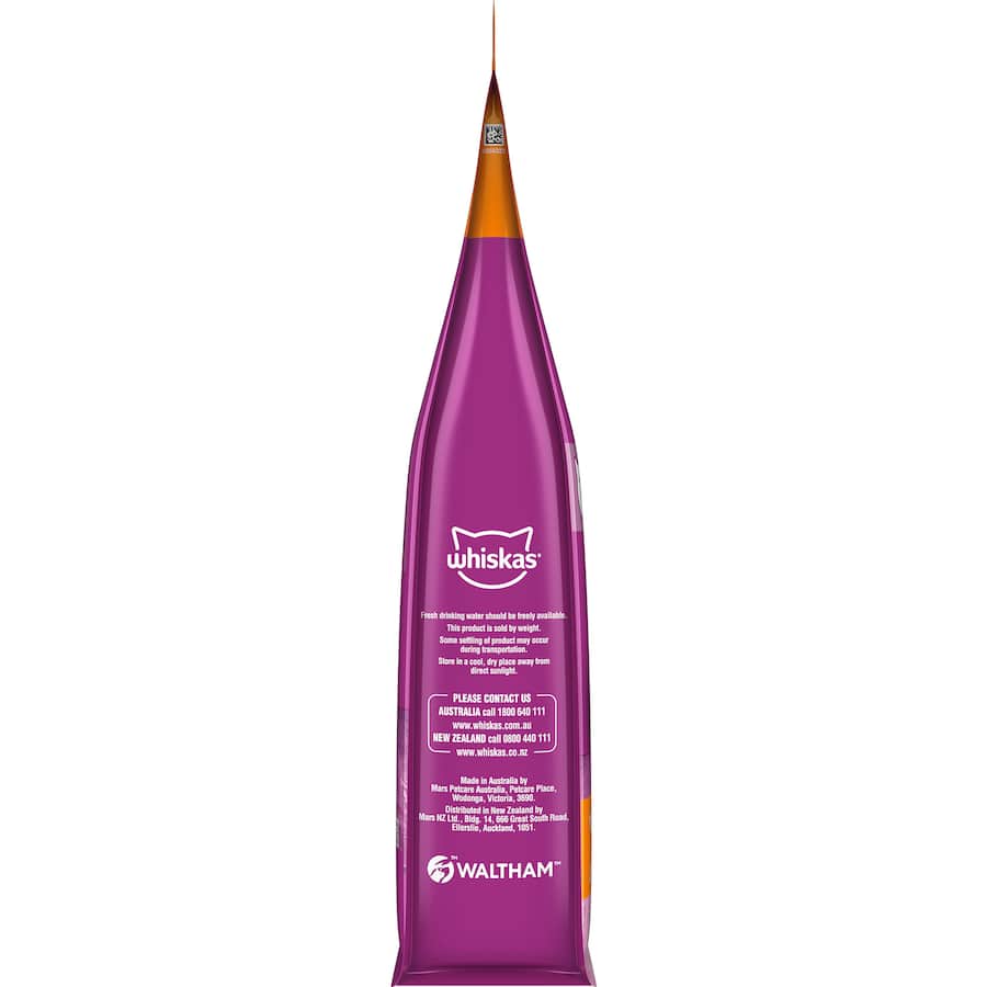 Whiskas Dry Cat Food Chicken & Rabbit Bag 3kg