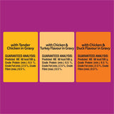 Whiskas Kitten Wet Cat Food in Chicken Gravy, 12 pouches, balanced nutrition with tender chicken flavors for healthy growth.
