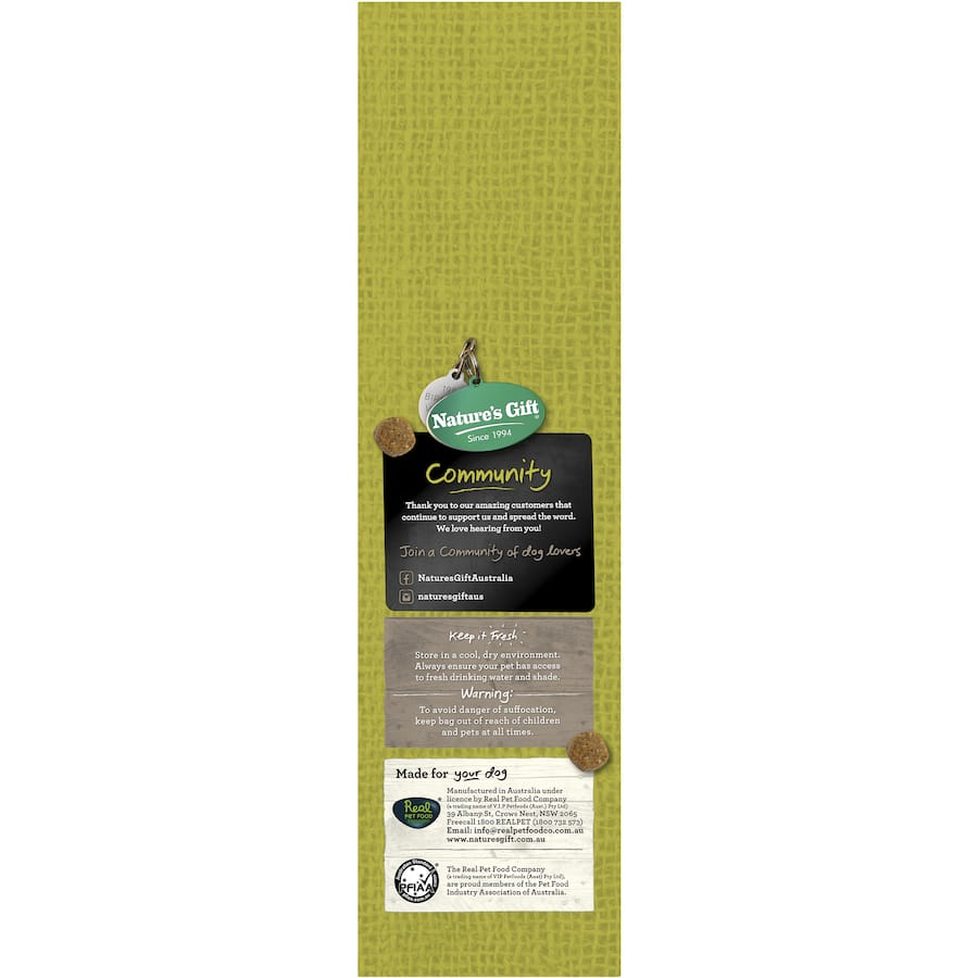 Premium dry dog food featuring chicken, high protein, low fat, and prebiotics for healthy weight and digestion.