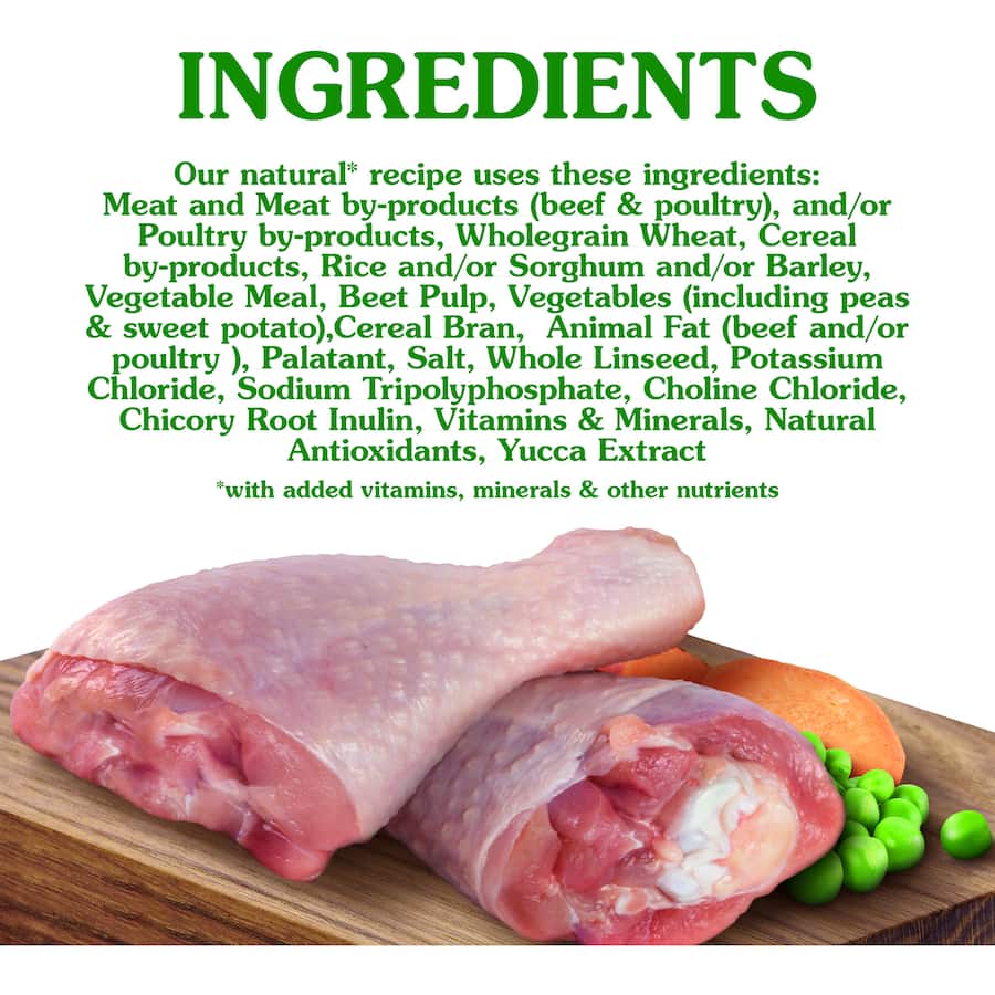 Nature's Gift Sustain Dry Dog Food featuring chicken for healthy weight management, packed with nutrients for vitality and digestion.