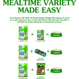 Nature's Gift Sustain Dry Dog Food with chicken, low fat, high protein, and prebiotics for healthy weight management.