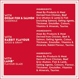 Chef Classic Wet Cat Food Variety Lovers Mixed Selection with 18 pouches in 3 flavors for a complete, nutritious feline diet.