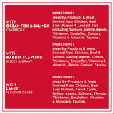 Chef Classic Wet Cat Food Variety Lovers Mixed Selection with 18 pouches, featuring three gourmet flavors for picky cats.