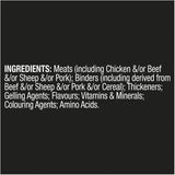 Tender slices of chicken in rich gravy, providing a gourmet dining experience for discerning cats.