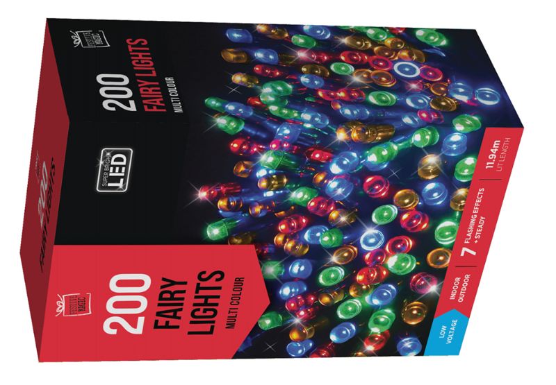 Leds Flashing Lights - Multi (200pcs)
