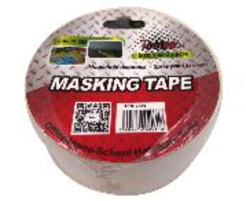 Set of 12 premium masking tape rolls, 2.4 x 40m, ideal for crafting, painting, and DIY projects with clean edge application.