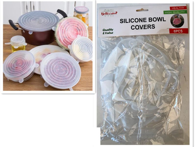 Silicone Bowl Covers (6 Packs)