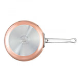 Chasseur Escoffier 26cm induction fry pan with elegant copper exterior, stainless steel interior, and optimized heat distribution.