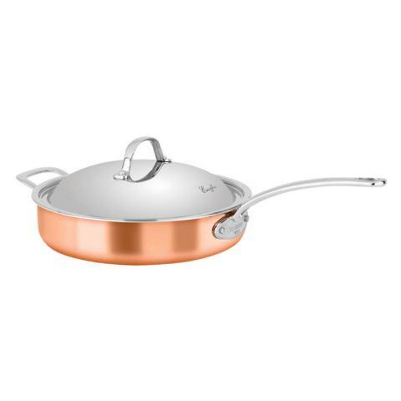 Chasseur Escoffier Induction Saute Pan With Helper Handle| 28cm