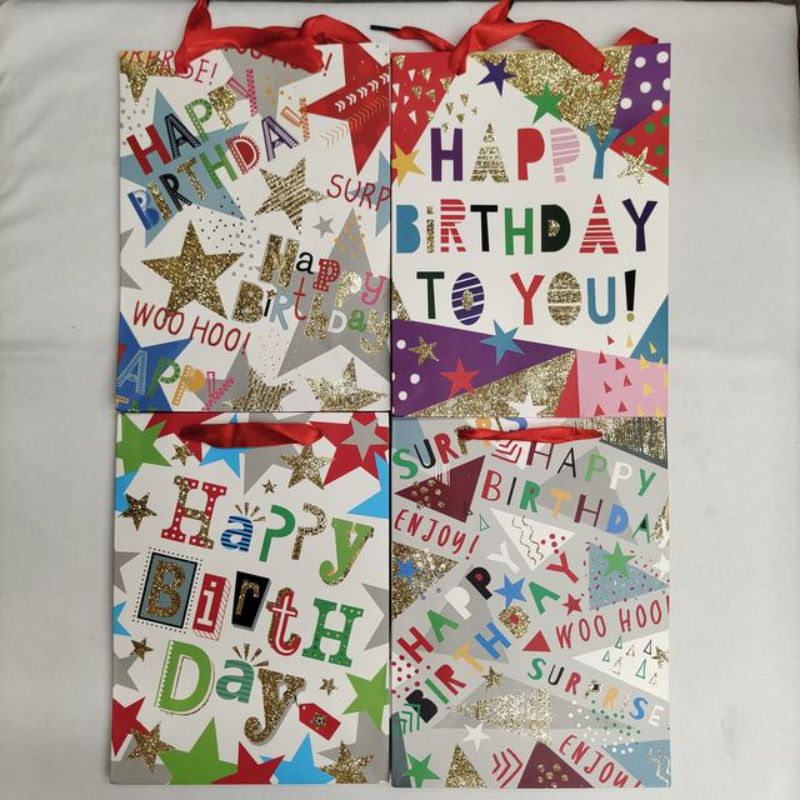 Birthday Gift Bag 2 - 42 x 30 x 12CM (12pcs/Pack)