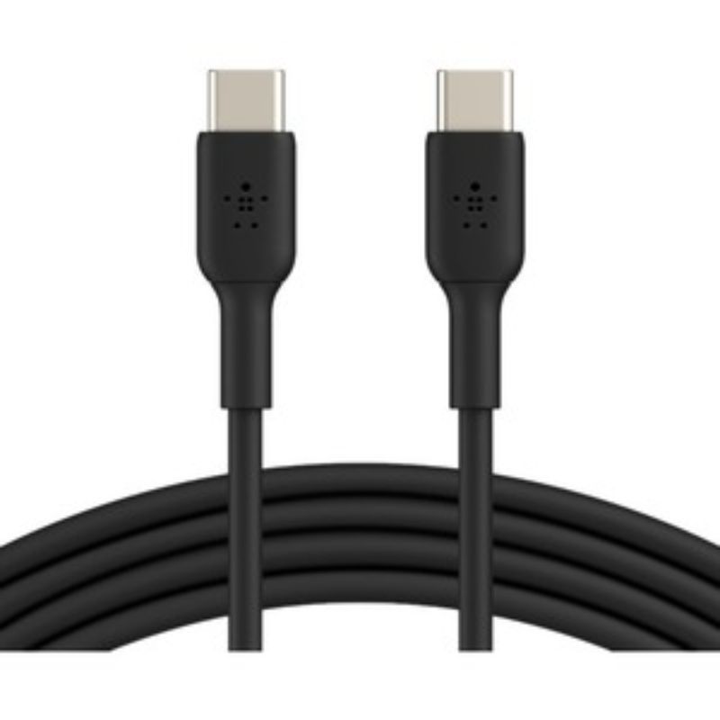 Belkin USB-C to USB-C Cable, 2 m, fast charging, durable, tested for over 8,000 bends, ideal for syncing data on the go.