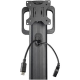 StarTech.com Mobile Cart - 9.98 kg Capacity - Steel - 645.2 mm Length x 850.9 mm