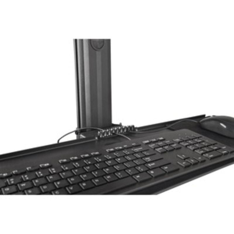 StarTech.com Mobile Cart - 9.98 kg Capacity - Steel - 645.2 mm Length x 850.9 mm