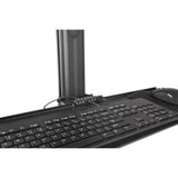 StarTech.com Mobile Cart - 9.98 kg Capacity - Steel - 645.2 mm Length x 850.9 mm