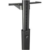 StarTech.com Mobile Cart - 9.98 kg Capacity - Steel - 645.2 mm Length x 850.9 mm