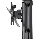 StarTech.com Mobile Cart - 9.98 kg Capacity - Steel - 645.2 mm Length x 850.9 mm