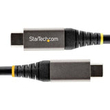 StarTech.com 50 cm USB-C Data Transfer Cable for fast 10Gbps data transfer, charging, and 8K video support.