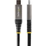 StarTech.com 50 cm USB-C Data Transfer Cable enables fast 10Gbps data transfer, 100W power delivery, and 8K video output.