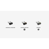 Logitech USB-C to A Adaptor - 1 Pack - 1 x USB 2.0 Type A Female - 1 x USB Type