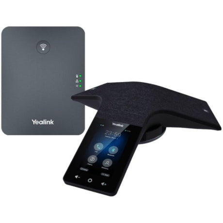 Yealink CP935W wireless conference phone with touch interface, HD audio, and 50m indoor coverage for small meeting rooms.