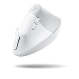 Logitech Lift Mouse - Optical - Wireless - Bluetooth - Pale Gray - USB - 4000 dp