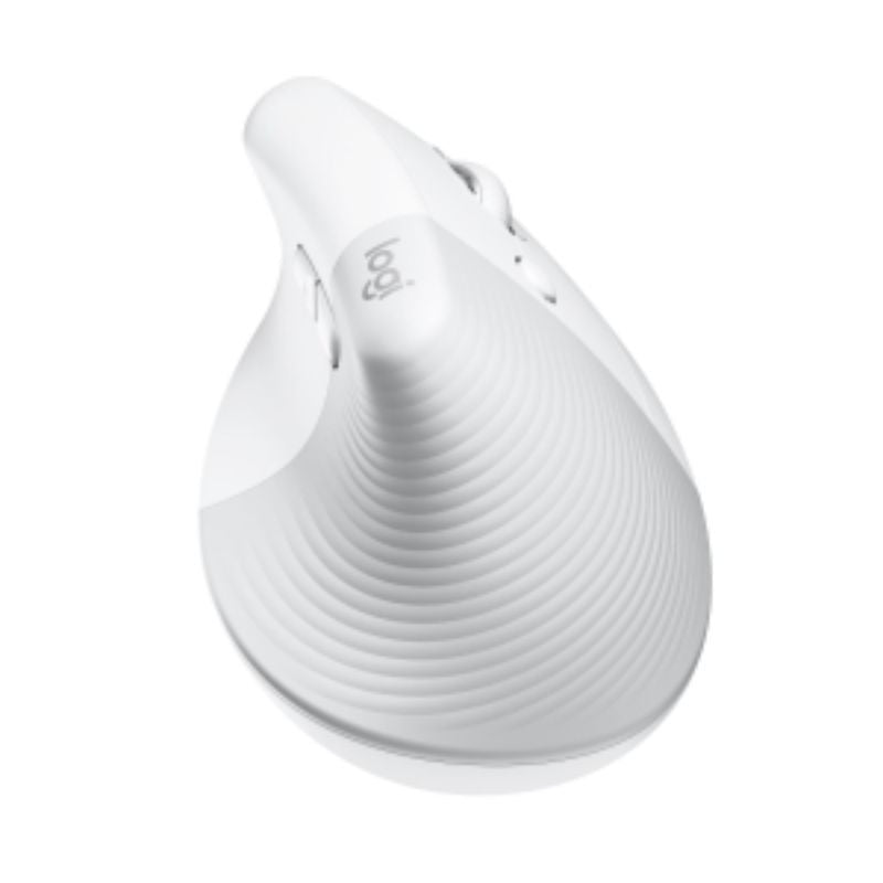 Logitech Lift Mouse - Optical - Wireless - Bluetooth - Pale Gray - USB - 4000 dp