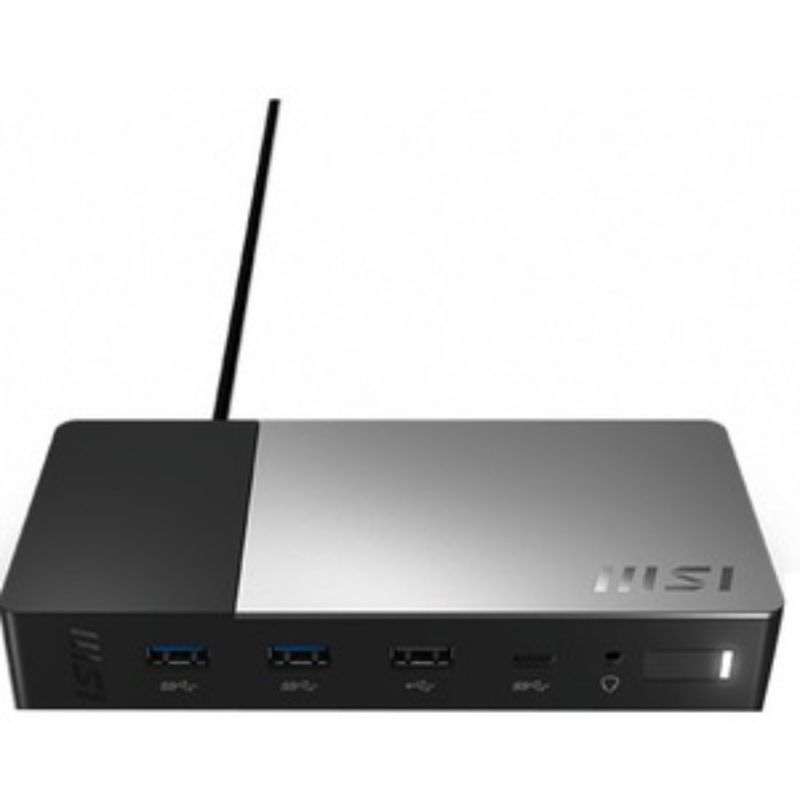 MSI Docking Station - for Notebook - 150 W - USB - 4K - 3840 x 2160 - 5 x USB Po