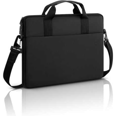 Sleek DELL ECOLOOP Pro Sleeve for 11-14" laptops, made from recycled materials with durable padding and easy-access pockets.