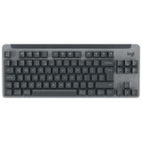 Logitech Signature YR0078 Keyboard: wireless, tenkeyless design with Bluetooth, TTC Red switches, and multi-device connectivity.