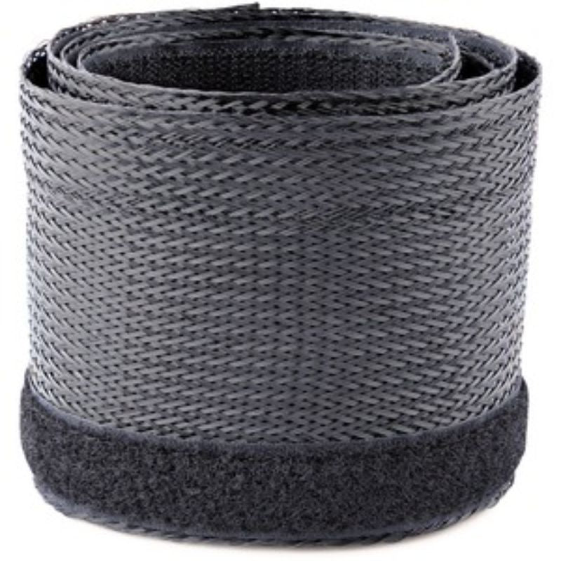 StarTech.com 3m Hook and Loop Flexible Cable Sleeve - Cable Sleeve - Black - 1 P