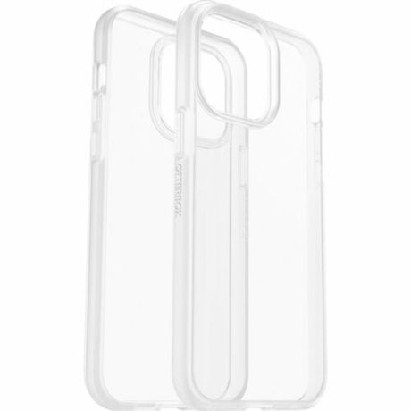 Clear OtterBox React case for iPhone 14 Max, offering ultra-thin protection with ergonomic grip and precision-fit design.