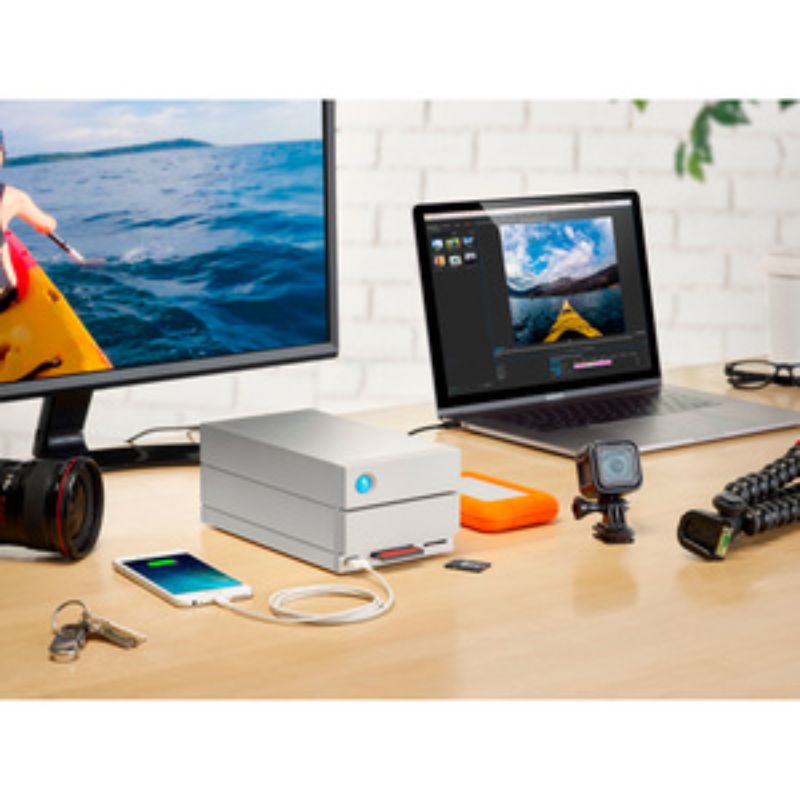 Seagate 2big Dock DAS Storage System - 32 TB Installed HDD Capacity
