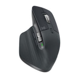 Logitech MX MASTER 3S wireless mouse, featuring Quiet Clicks, 8,000 DPI tracking, and ergonomic design for enhanced productivity.